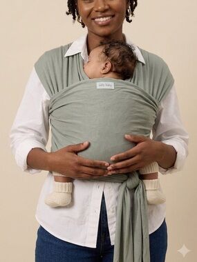 Solly Baby in Mist Green